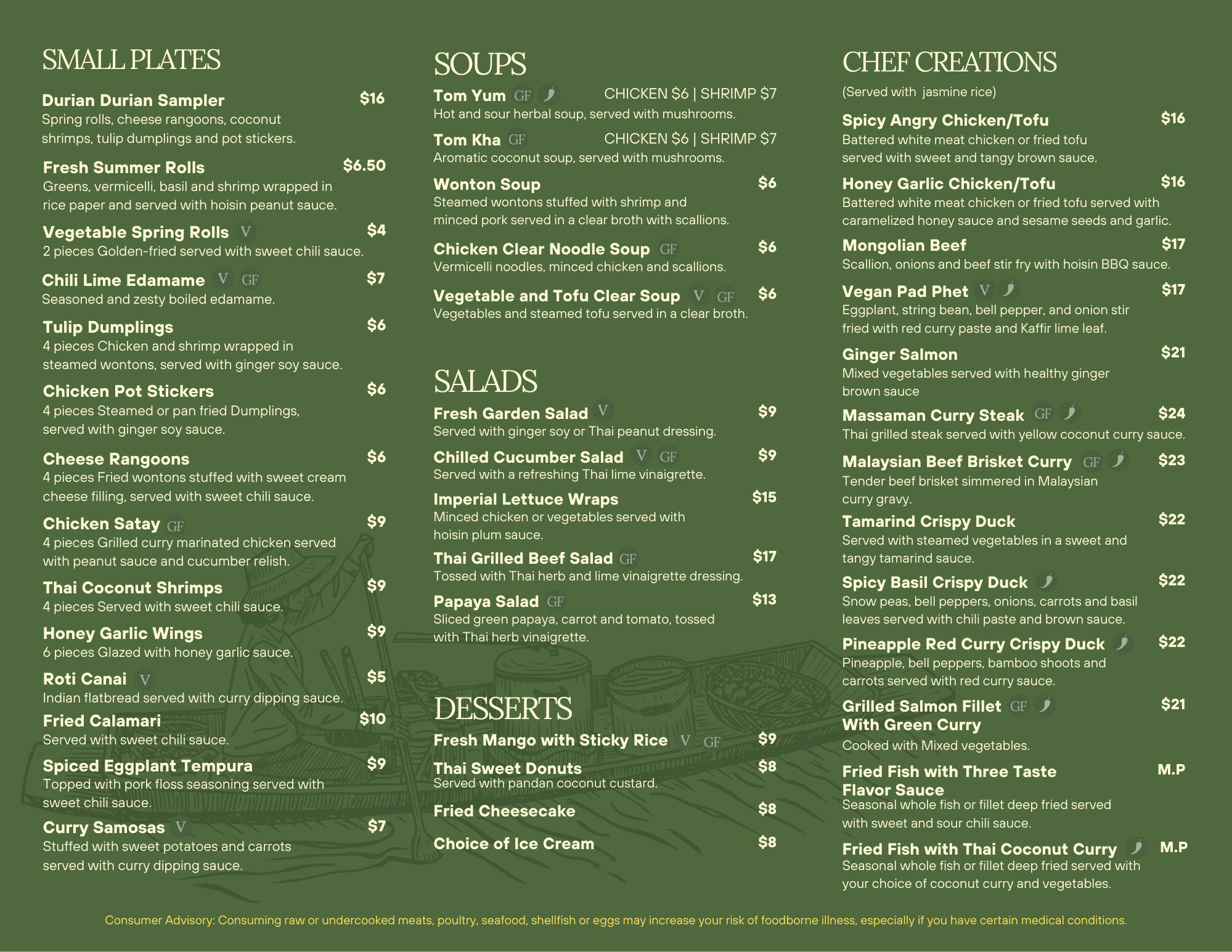 Menu Back